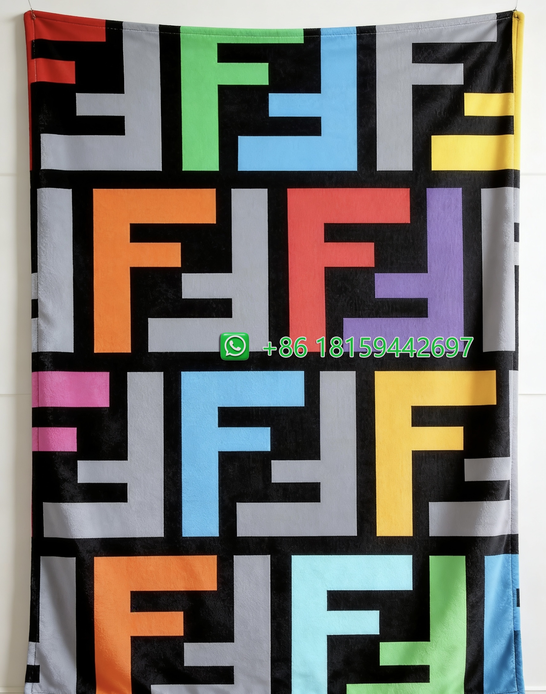 Fendi Throw Blankets